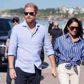 The Duke and Duchess of Sussex during a trip to Australia