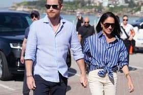 The Duke and Duchess of Sussex during a trip to Australia