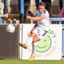 AFC Telford United's Matt Curley went off injured against Worksop Town and is set to miss tonight's FA Cup replay Picture: Kieren Griffin