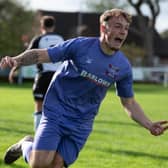 Josh Madeley scored Whitchurch Alport's equaliser at Uttoxeter Town on Saturday Picture: Liam Pritchard