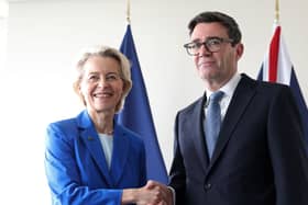 Andy Burnham visits US