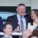 Wayne and Coleen Rooney at the Grand National