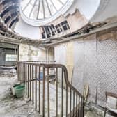 Dolforgan Hall, Kerry which is up for auction on Friday with a £150,000 guide price.