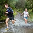 Runners making a splash in a previous Ron Skilton Memorial Half Marathon.