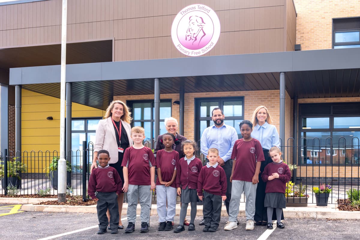 Telford primary school's new campus opens as term begins