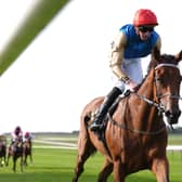 Gregory stamped his class on the Jockey Club Rose Bowl Stakes at Newmarket