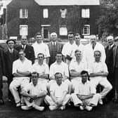 "Salop Mental Hospital Cricket Club" in 1937.