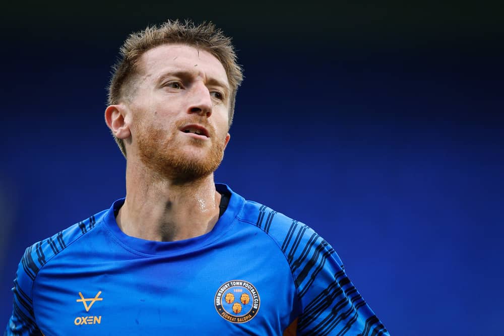 Tom Anderson of Shrewsbury Town