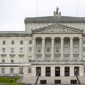 Exterior view of the Stormont Parliament building