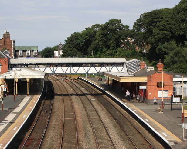 Wellington Railway Station in Telford