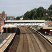Wellington Railway Station in Telford