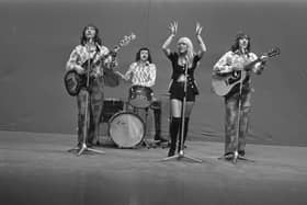 Neil Henderson, left, playing in his band Middle Of The Road