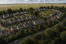 An artist's impression of how the Willey Estates site could look.