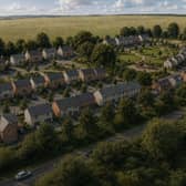 An artist's impression of how the Willey Estates site could look.