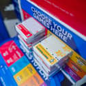 Lottery ticket stall