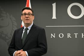 Prime Minister Andy Burnham at No 10 North in Manchester