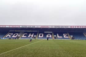 General view inside the Crown Oil Arena