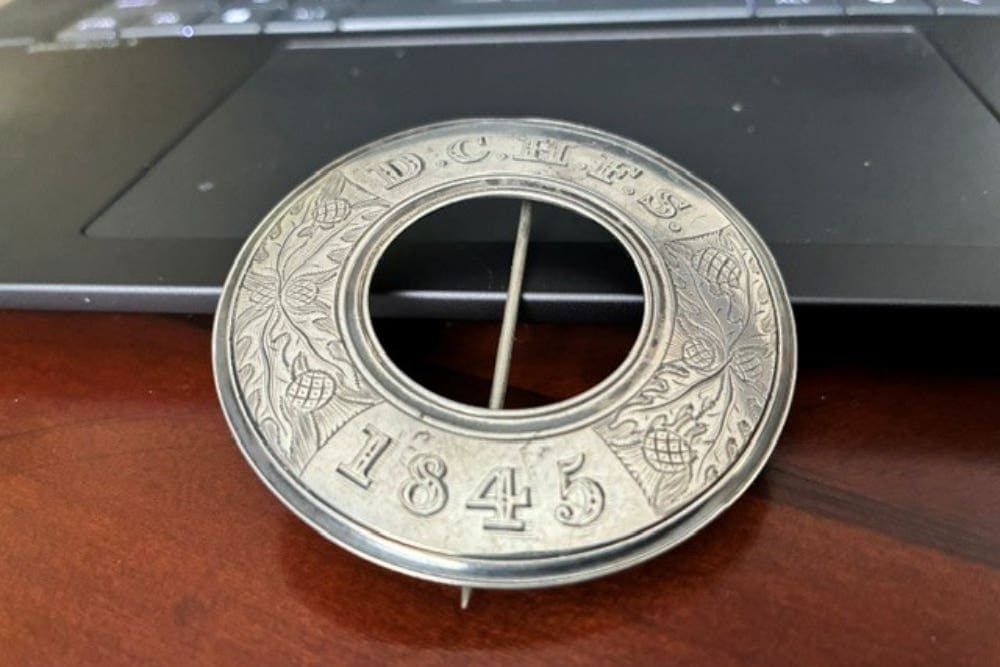US man’s delight as mystery of 181-year-old Scottish brooch solved