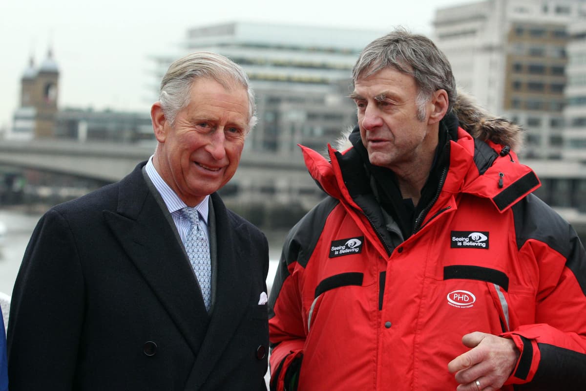 King ‘blocked’ after trying to check on long-time friend Sir Ranulph ...