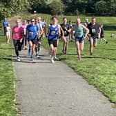 Runners on Saturday (Picture: Wenlock Olympian Society)