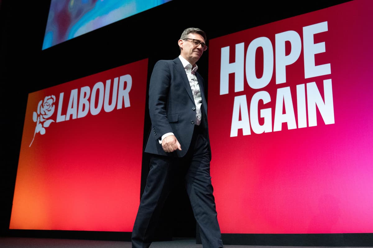 Burnham verspricht in seiner ersten Rede auf dem Parteitag der ...