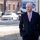 Graeme Dott outside court