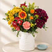 Make October birthdays extra special with a colourful seasonal bouquet from Bunches. Options include this Autumn Sunrise arrangement.