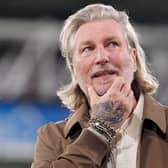 Robbie Savage before a game