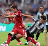 Felix Horn Myhre on the charge for Albion in the EFL Cup tie against Newcastle in August in which the Baggies impressed.