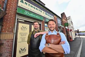 Anthony’s of Wellington.  Boss Tony Nicholls and manager, Lee Milburn.