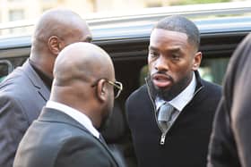Ivan Toney arrives at Westminster Magistrates’ Court