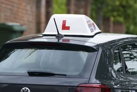A learner driver vehicle
