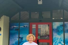 Helen Tuite is aiming to swim the 22 miles of the Channel before Christmas to raise money for Aspire which provide support, advice and service for people who are paralysed by a spinal cord injury