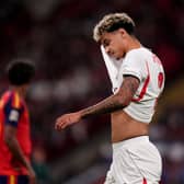 Nico O’Reilly wipes his face with his shirt