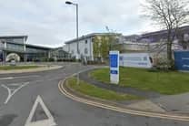 The Robert Jones and Agnes Hunt Orthopaedic Hospital in Gobowen near Oswestry, Shropshire, England. From Google Streetview.