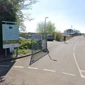 The entrance to Whixall Marina.
