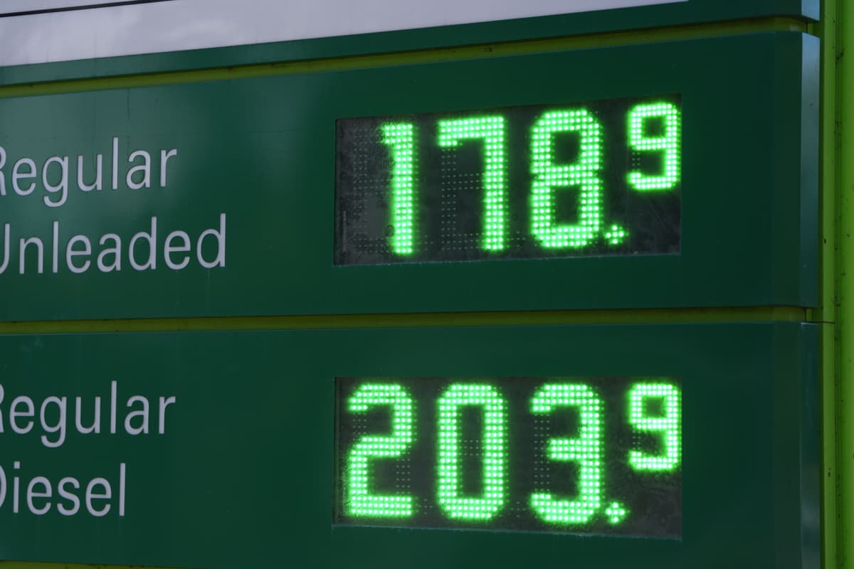 Diesel hits £2 a litre mark in the UK for the first time