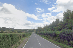 A stretch of the A464 near Boningale