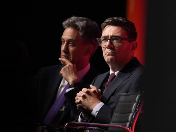 Foreign Secretary Ed Miliband and Prime Minister Andy Burnham