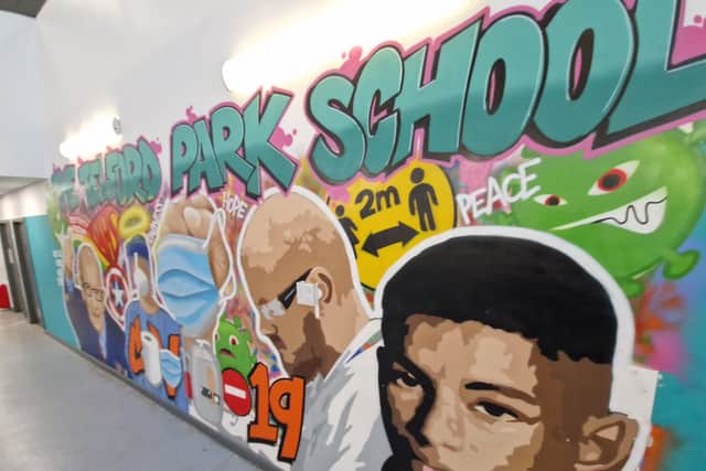Telford Park School mural