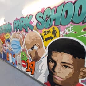 Telford Park School mural