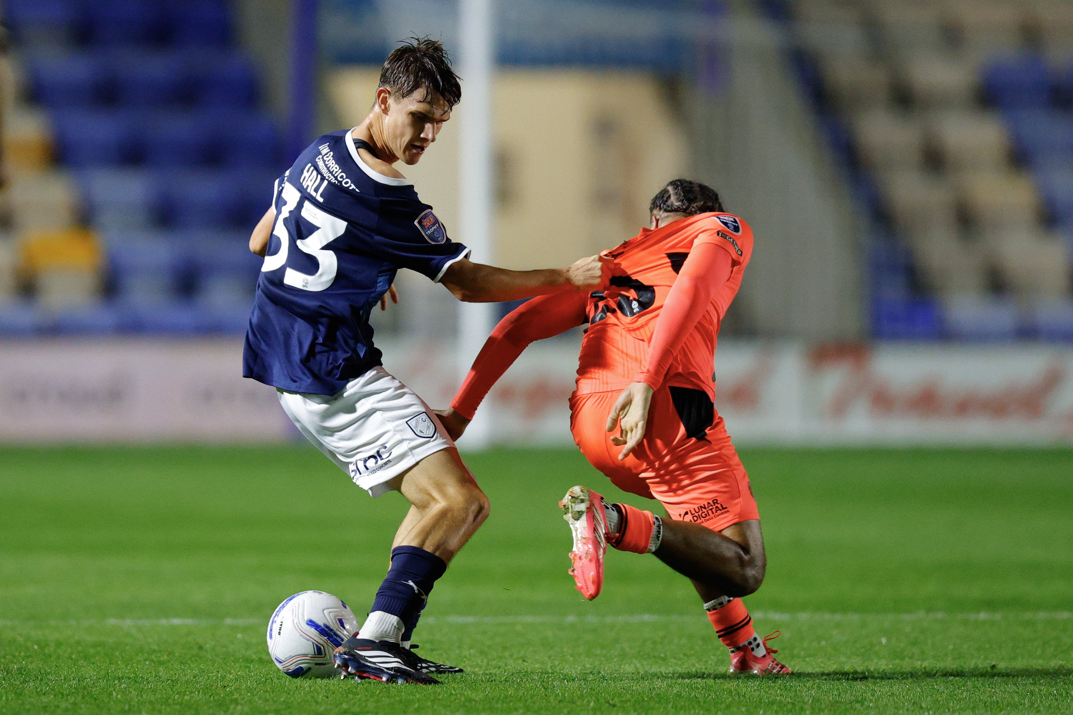 Boss Gavin Cowan impressed by young Shrewsbury Town defender on debut