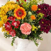 Bunches customers are praising this colourful autumn bouquet and saying it made the perfect gift