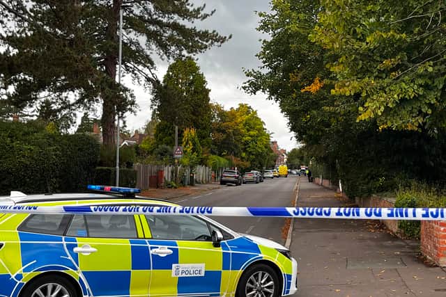 Crash on London Road, Shrewsbury