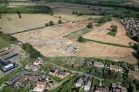 The vast 1500 home development in Tasley, Bridgnorth, which is causing controversy with local residents.
Tim Thursfield/Iconic Media Group

