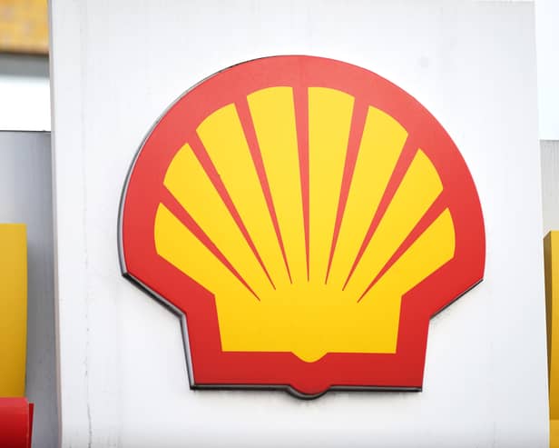 Shell’s logo at a petrol station
