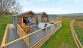 The new luxury accessible lodge opens at a Powys holiday park