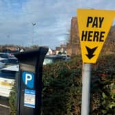 The Abbey Foregate car park in Shrewsbury