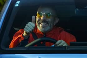 Manchester City manager Enzo Maresca arrives at the City Football Academy
