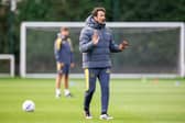 Wolves boss Cesar Peixoto in training this week
